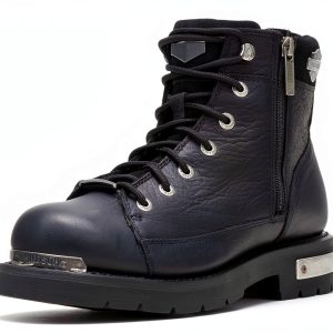 Harley Davidson Men's Black Leather Boots-0