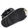 ILM Kids Black Motorcycle Boots TPU Protection-2