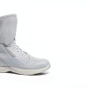 Motorcycle Boots Black Leather Waterproof-5