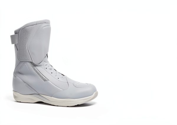 Motorcycle Boots Black Leather Waterproof-5
