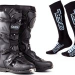 O'Neal Mens Motorcycle Protective Boots Black-0