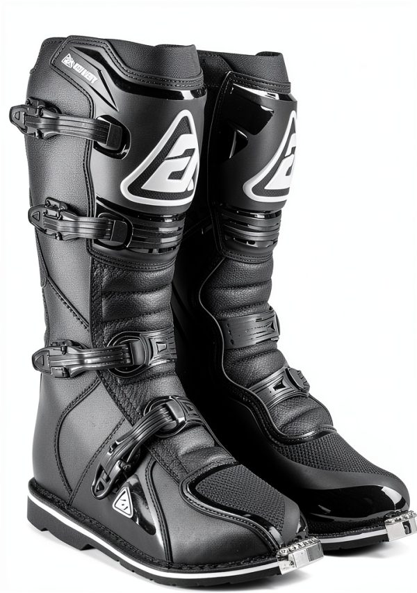 Answer AR1 Motorcycle Boot Black Lightweight-0