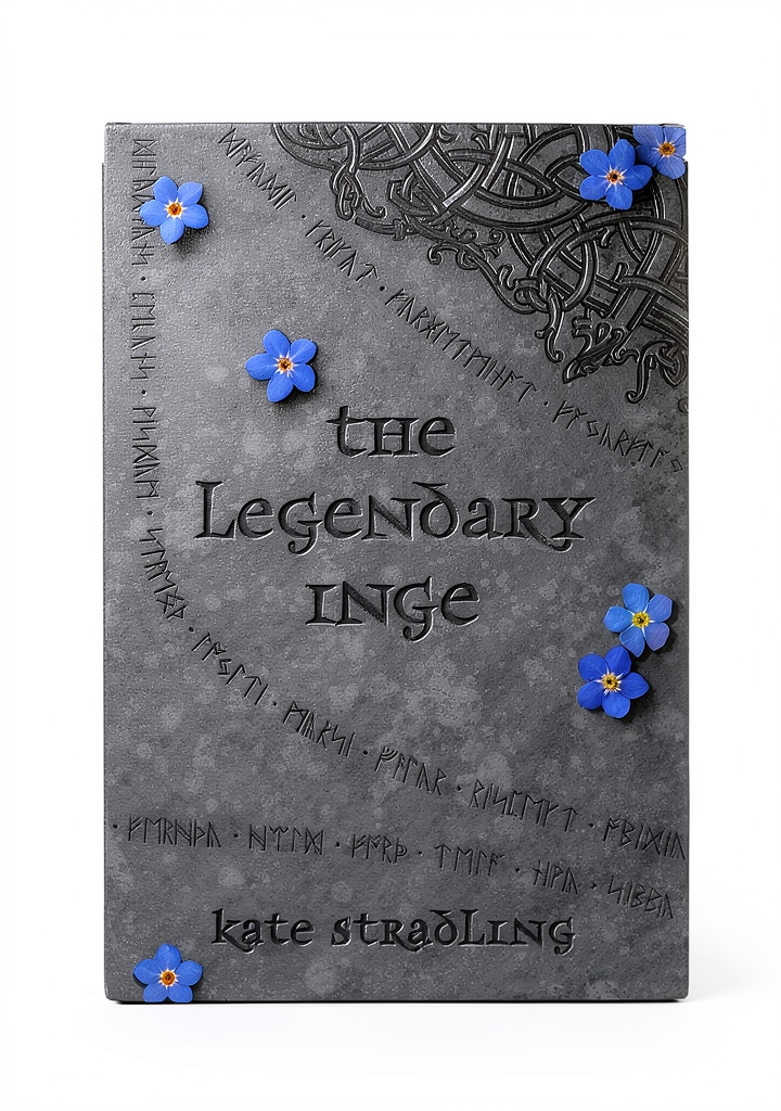 Installing Norse Myths for Teens by Eulalia Skye Press Kindle eBook on a wooden desk