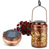 Birthday Gifts for Women Mom Grandma Solar Lantern Outdoor Waterproof, Gardening Gifts for Women, Hummingbird Rose Garden Decor Hanging Solar Lights Yard Decorations Outdoor, Backyard, Patio-6