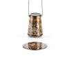 Christmas Gifts For Women, 2 Pack Solar Lanterns Outdoor Waterproof, Retro Hollowed-Out Metal Hummingbird Garden Decor Gifts for Women Mom Grandma, 2 Modes Hanging Solar Lights Outside for Yard, Patio-1