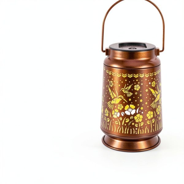 Solar Lanterns HOFLYW Metal Waterproof Hanging Lantern Dragonfly-1