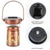 Solar Lanterns HOFLYW Metal Waterproof Hanging Lantern Dragonfly-3