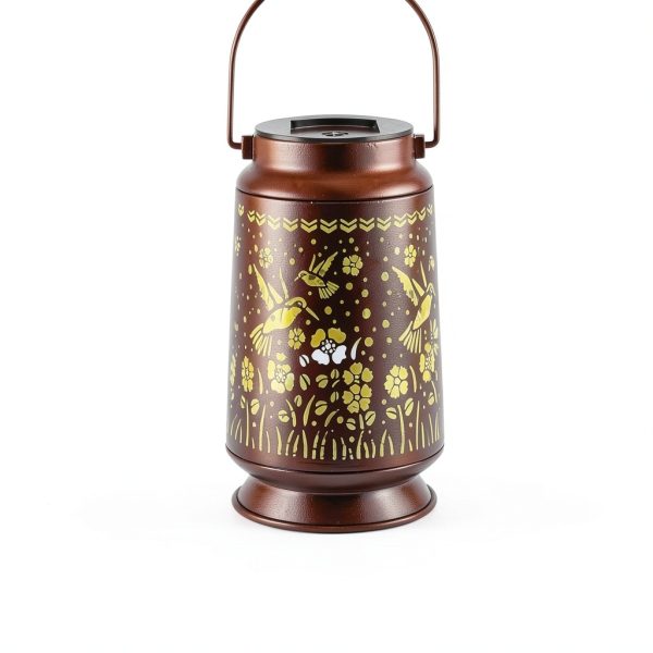 Solar Lanterns HOFLYW Metal Waterproof Hanging Lantern Dragonfly-0