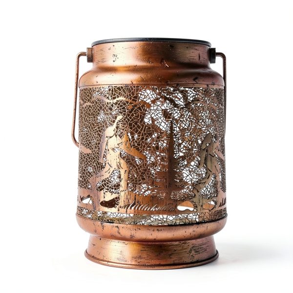 Christmas Gifts for Men Bigfoot Solar Lanterns Outdoor Waterproof Hanging Solar Lights Big Foot Sasquatch Gifts for Women Metal Decorative LED Lanterns for Yard, Patio, Lawn, Pathway, Garden Decor-6